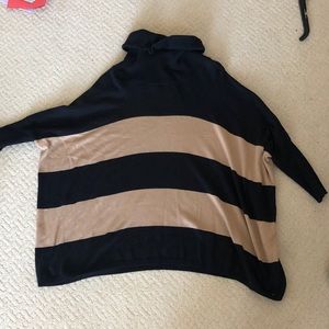 Vince Oversized Turtleneck Sweater